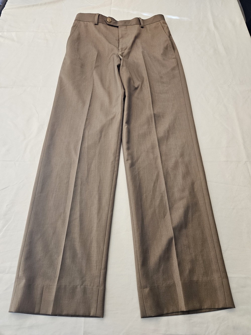 Lauren Ralph Lauren Wide-Leg Dress Pants in Brown